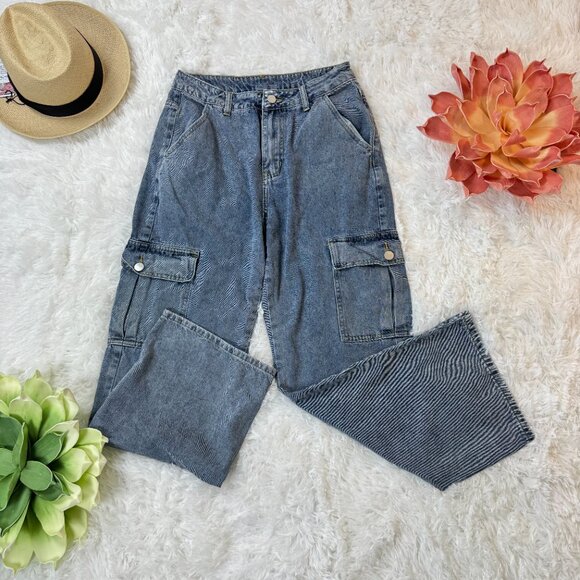 NWOT CIDER Pocket Jeans Size M Short Inseam (26 inches) - Picture 3 of 8